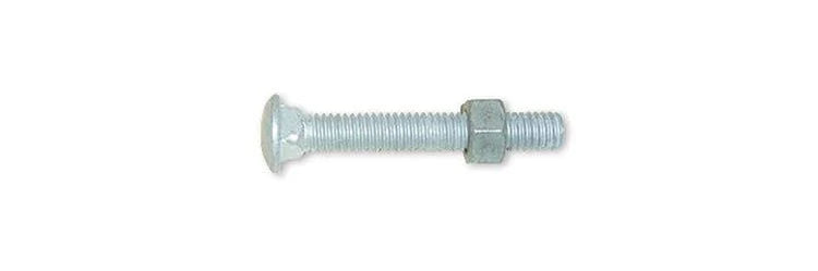 Carriage Bolts : Galvanized