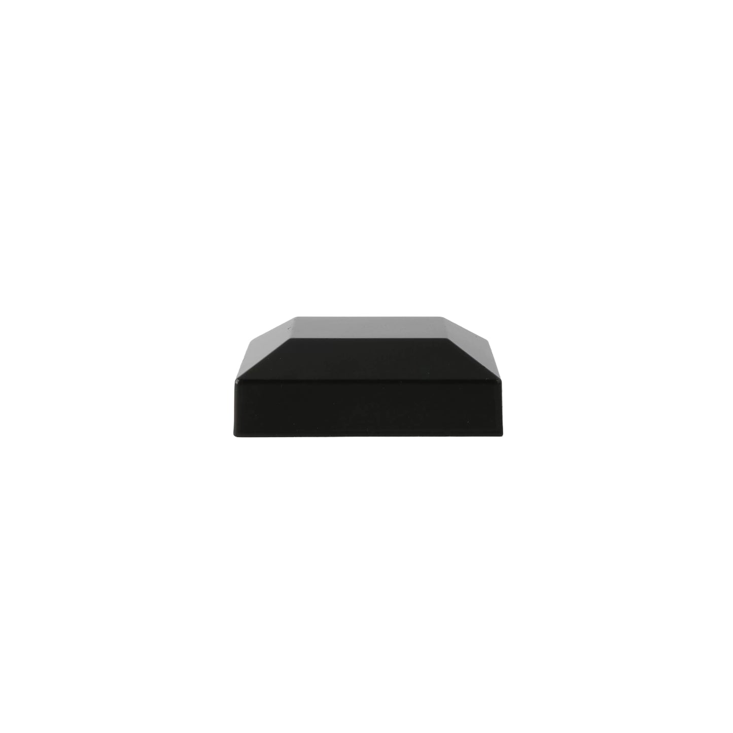 Aluminum Modern Post Cap : Black