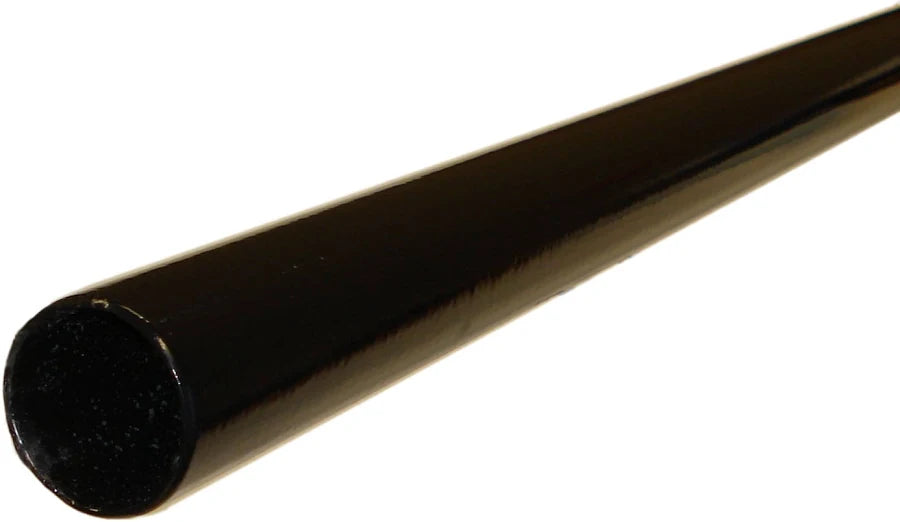 Residential Chain Link Fence Post : Black