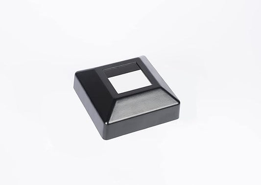Aluminum Floor Mount Cover : Black