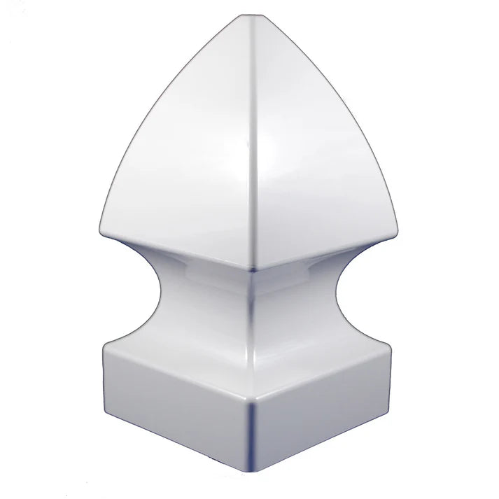 White Vinyl Gothic Cap