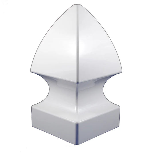 White Vinyl Gothic Cap