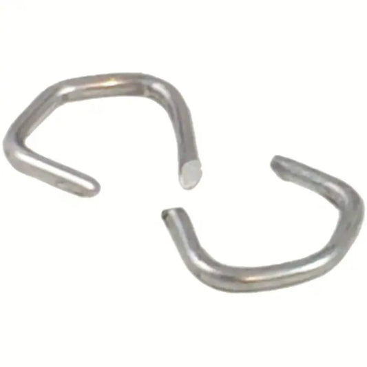Chain Link Hog Ring Bag : Galvanized