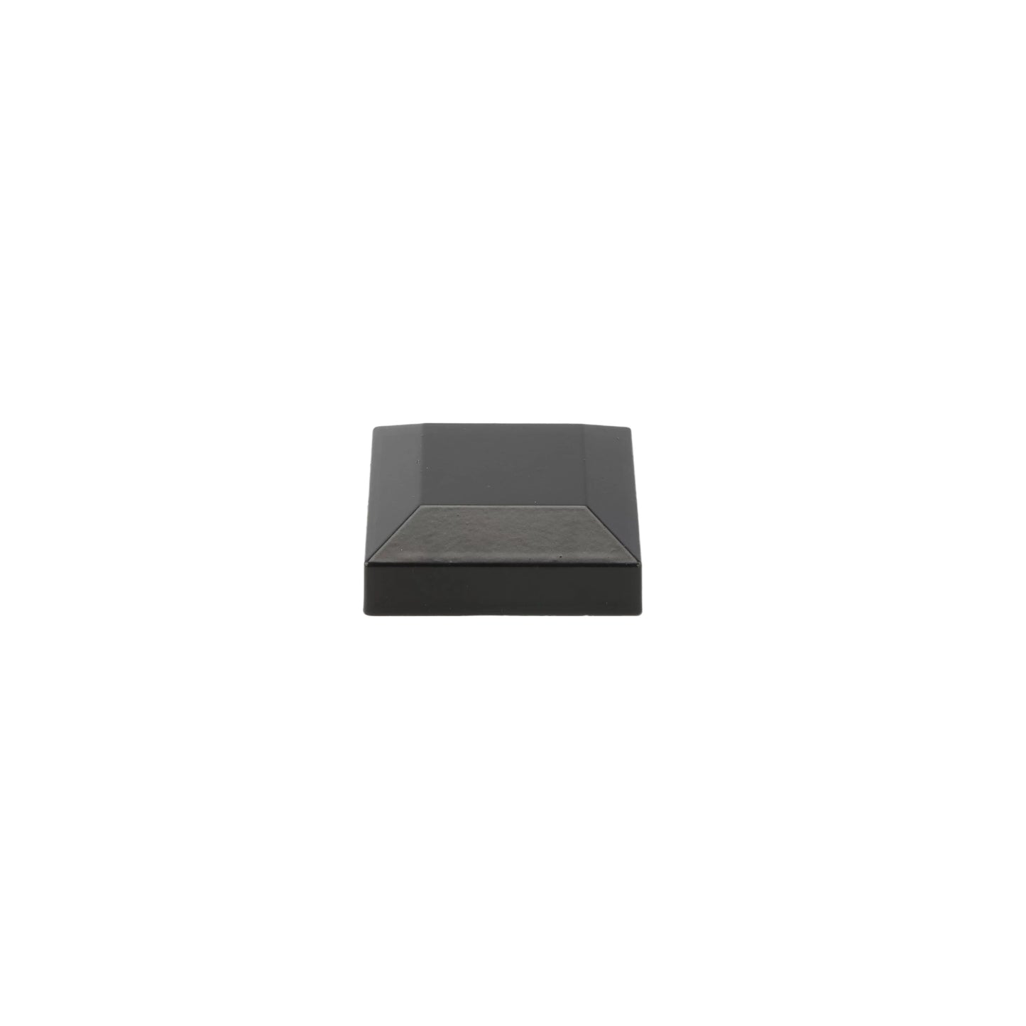 Aluminum Modern Post Cap : Black