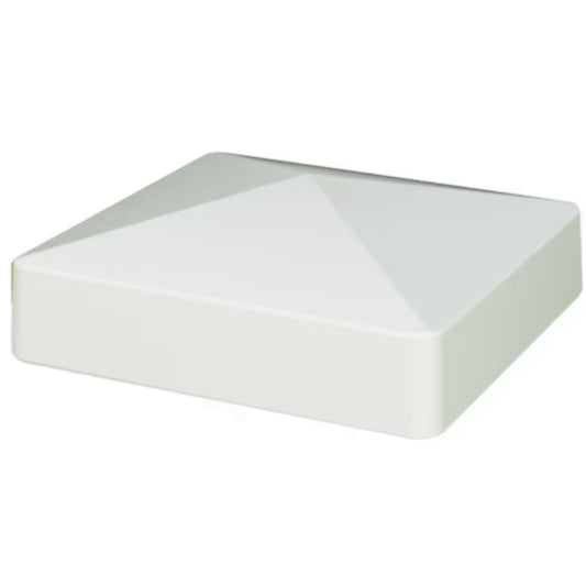 White Vinyl Pyramid Cap