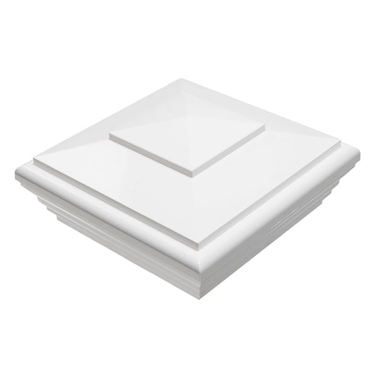 White Vinyl New England Cap